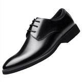 Mazefeng Men Leather Shoes Casual Top Quality Oxfords Men Genuine Leather Dress Shoes Business Formal Shoe Plus Size Wedding 44