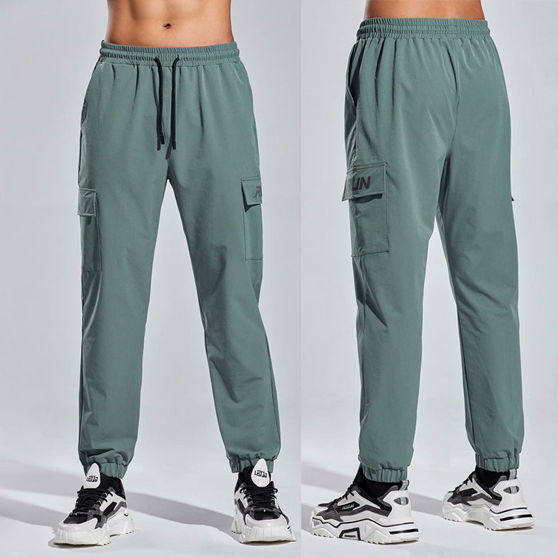 Gingham Hiking Trousers With Pockets And Ankle Trousers