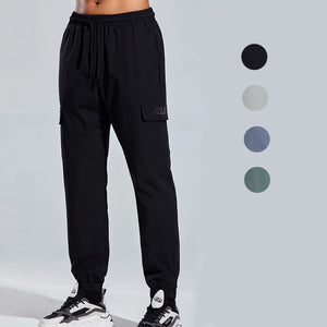 Gingham Hiking Trousers With Pockets And Ankle Trousers